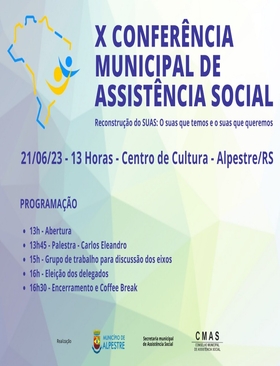 X Conferência Municipal da Assistência Social