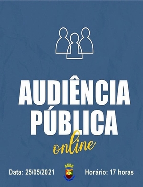 AUDIÊNCIA PÚBLICA