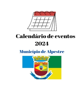 Reunião de organização do Calendário de Eventos 2024.