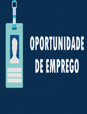 OPORTUNIDADE DE EMPREGO