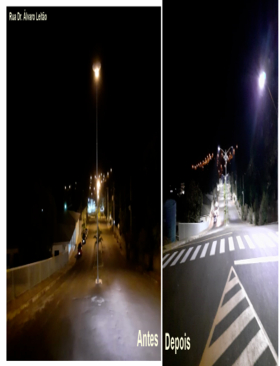 Recuperação de iluminação pública 