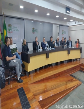 Vice-Prefeito Rudimar Argenton participa de audiência pública 