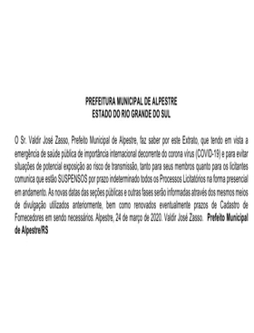 COMUNICADO