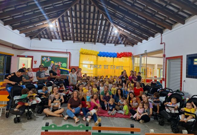 Escola Municipal de Educação Infantil Pingo de Gente completa 25 anos