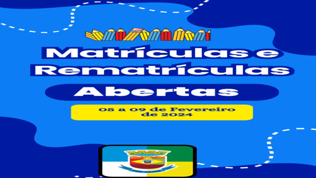 Reabertura do período de matrículas e rematrículas 
