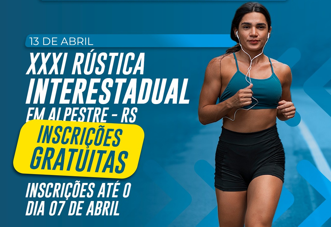 Inscrições abertas para a tradicional rústica de aniversário