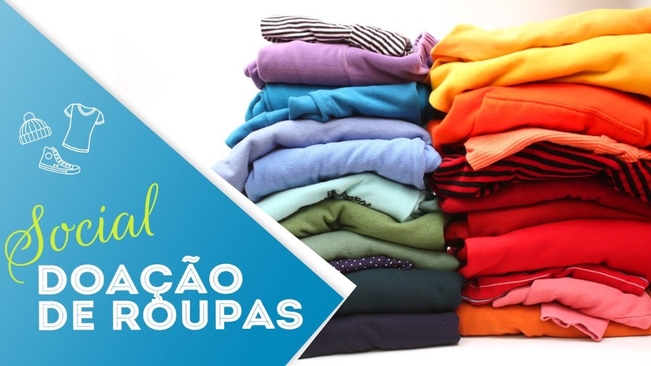 Secretaria de Assistência realizará doações de roupas e calçados a quem precisa