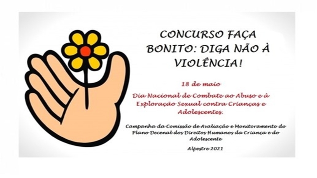 CONCURSO FAÇA BONITO: DIGA NÃO À VIOLÊNCIA