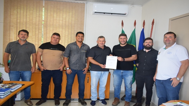 Assinada a ordem de serviço para execução do projeto de pavimentação asfáltica 